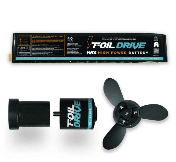 High Power Battery & Motor Bundle - Three Blade