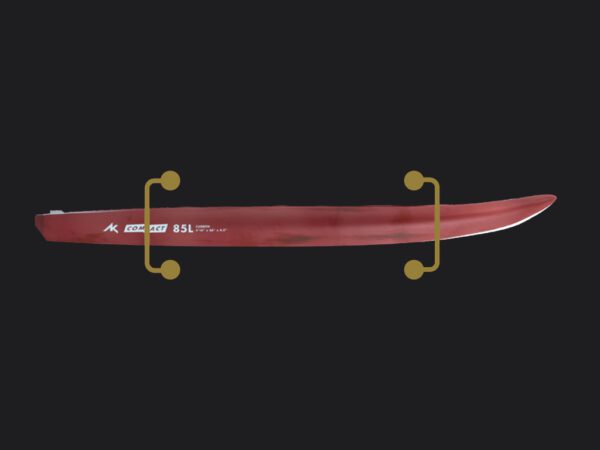 AK Wing Foil Board COMPACT V3 Active Carbon 2025 – Bild 6