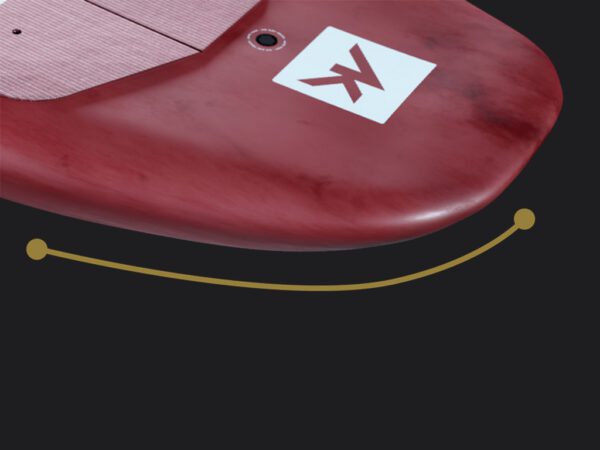 AK Wing Foil Board COMPACT V3 Active Carbon 2025 – Bild 7